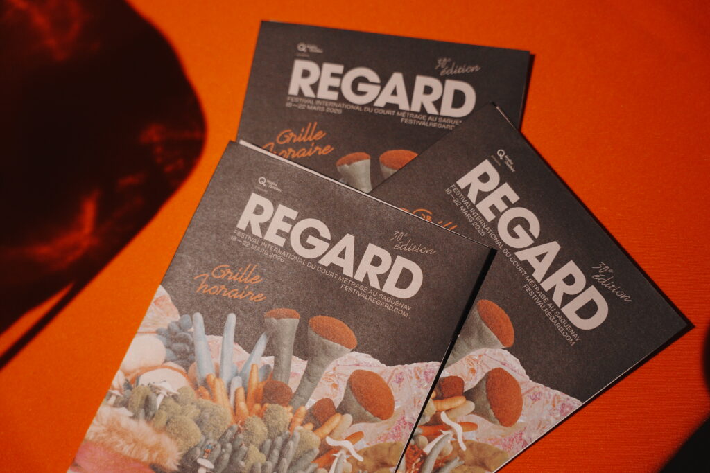 Flyer de programation Regard 2026